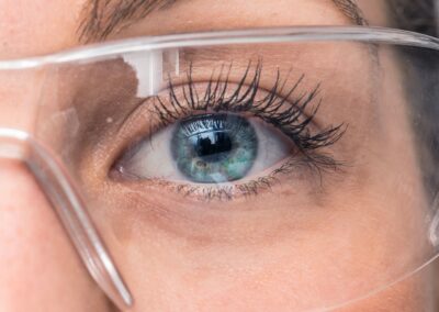 Qualitätskontrolle bei Schutzbrillen