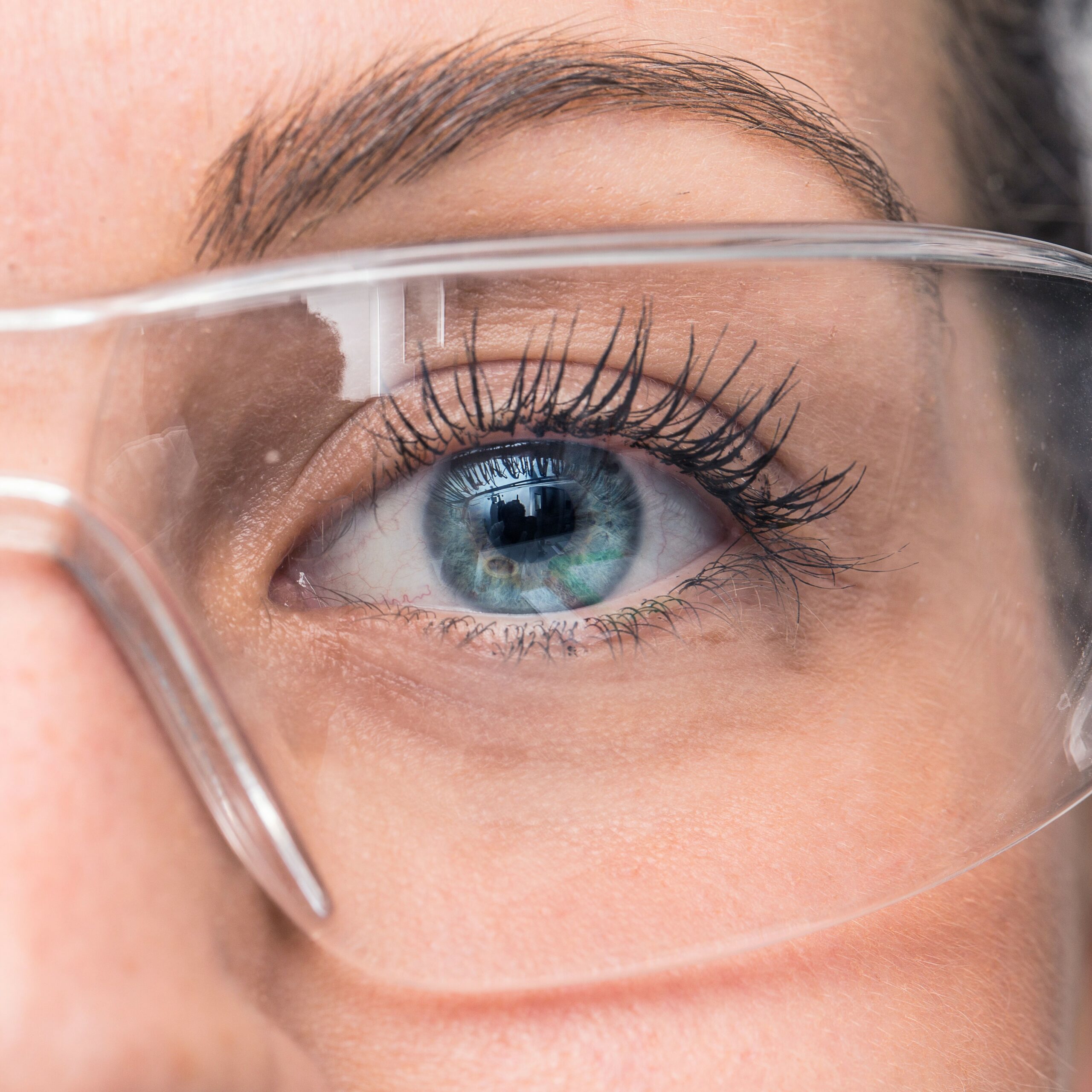 Oberflächenkontrolle-Schutzbrille