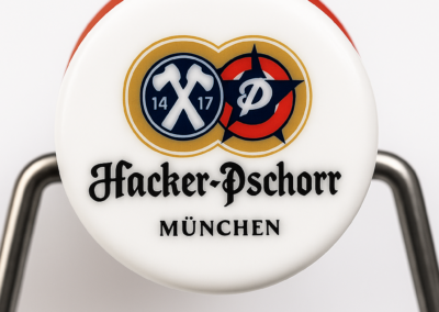 Klöppel- und Dichtungsgummiprüfung an Bügelflaschen