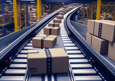 Effiziente Paketlogistik: Industrielle Bildverarbeitung für schnelle Lieferungen