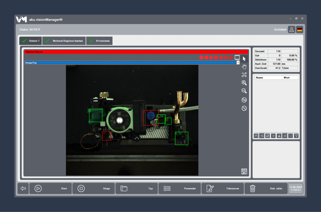 aku.automation GmbH - Screenshot- akuvisionManager-wärmepumpe